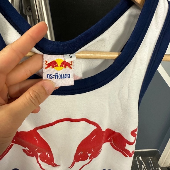 Thai Redbull Tank Top Size Small - Picture 4 of 7